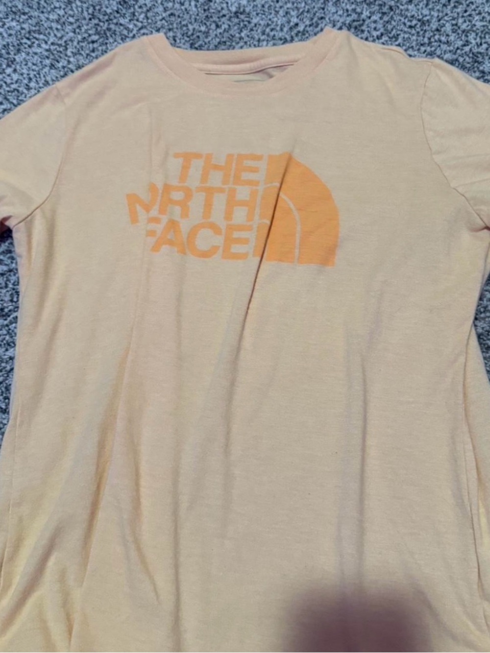 The North Face Kids Peach Short Sleeve Logo Tee